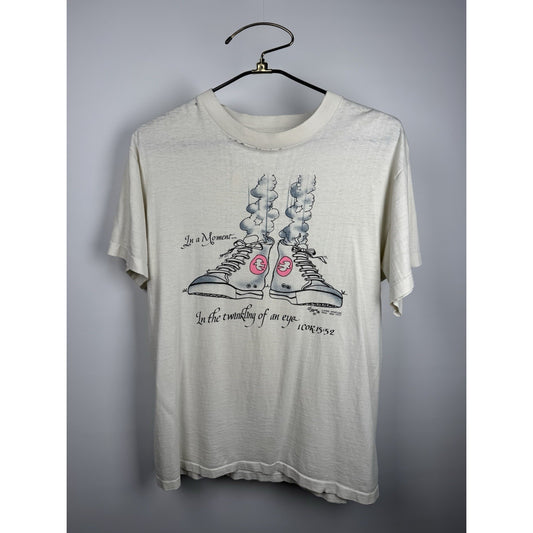 Vintage 1986 Living Epistles Twinkling Of An Eye Rapture Jesus Shirt Large 23x28