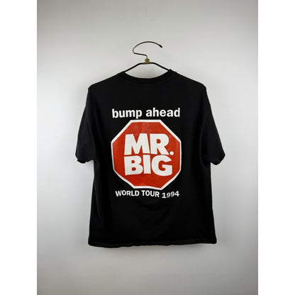 Vintage 1994 Mr. Big Bump Ahead world tour tee, single stitch, XL