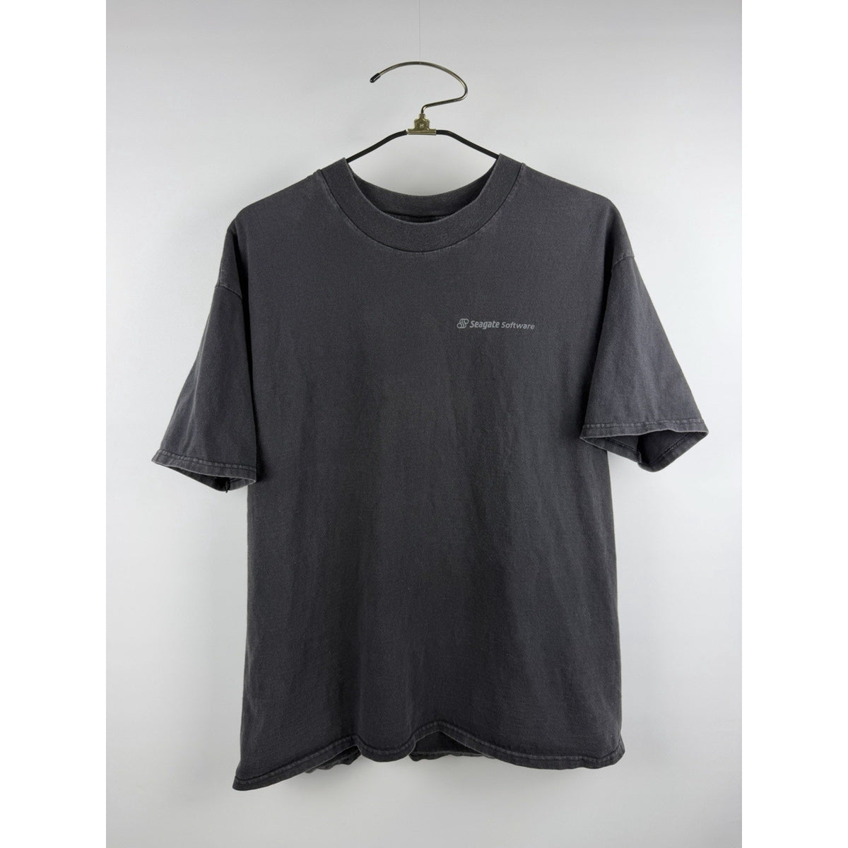Vintage 90’s Seagate Software HOLOS Rare Tech Promo Tee Graphic Shirt XL 23x29