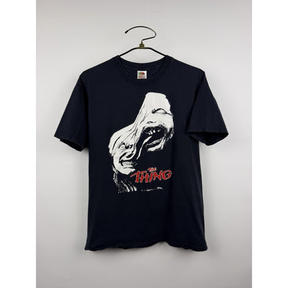Vintage John Carpenter’s The Thing Split Face Movie Promo Tee Large 22.5x28
