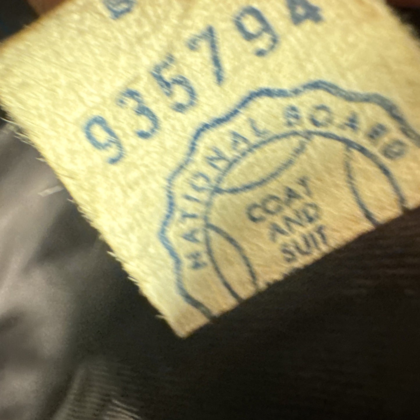 Vintage 1950's Black Faux Fur Coat Short Swing coat Excellent Condition medium