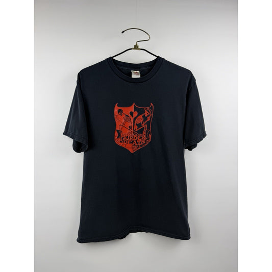 Vintage 2006 Murder by Death Band Tee Vagrant Records Fruit Of The Loom L 22x28