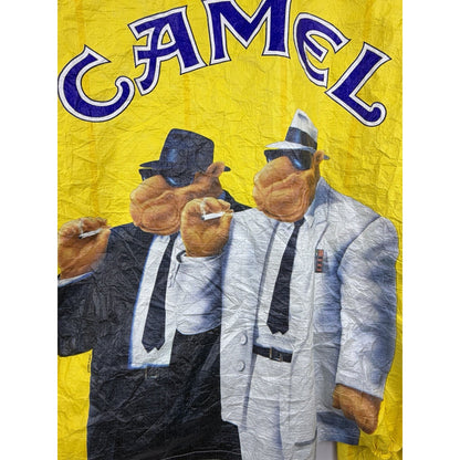 Vintage 1992 Joe Camel Tyvek windbreaker, Camel Cash promo, XL