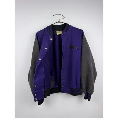 MCA Universal Darkman movie promo purple varsity jacket, 90s, XL