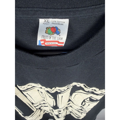 Vintage 90s Dig the Skin I'm In puff print tee, single stitch, XL