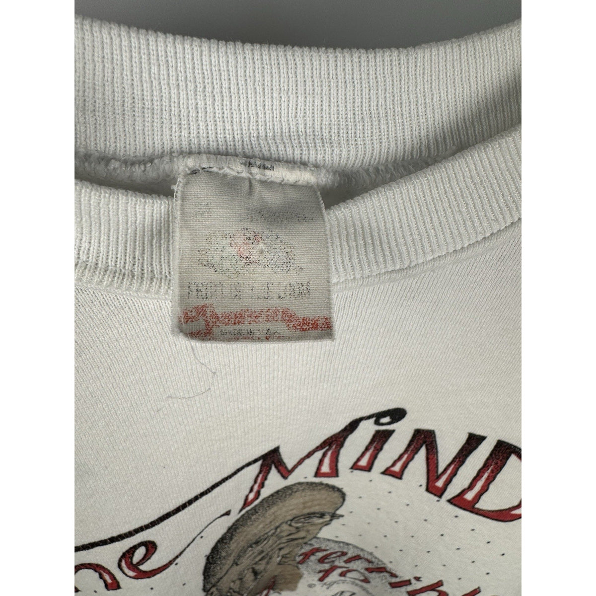 Vintage 1989 Malcolm X The Mind Is A Terrible Thing To Blow Sweatshirt Mens M