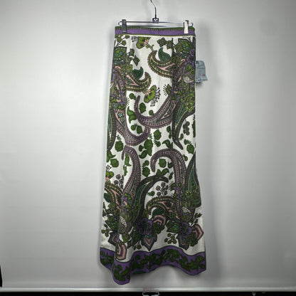 NWT Rare VTG Psychedelic Hippie 60s Floral Paisley Boho Maxi Skirt Small medium