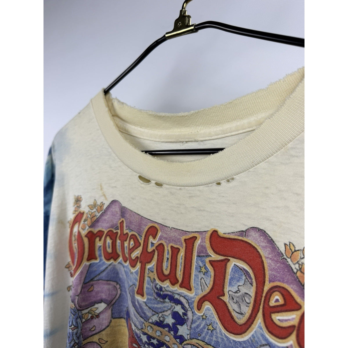 Vintage 2000 Grateful Dead Terrapin Moon tie dye tee, XXL