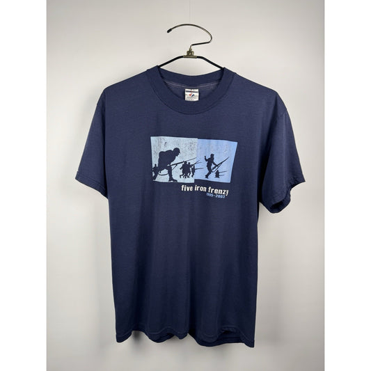 Vintage 2003 Five Iron Frenzy Farewell Tour Shirt Rare Ska Jerzees Large 22x28