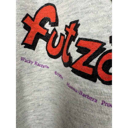 Vintage 1994 NASCAR Wacky Races Muttley TV promo tee, double sided, M