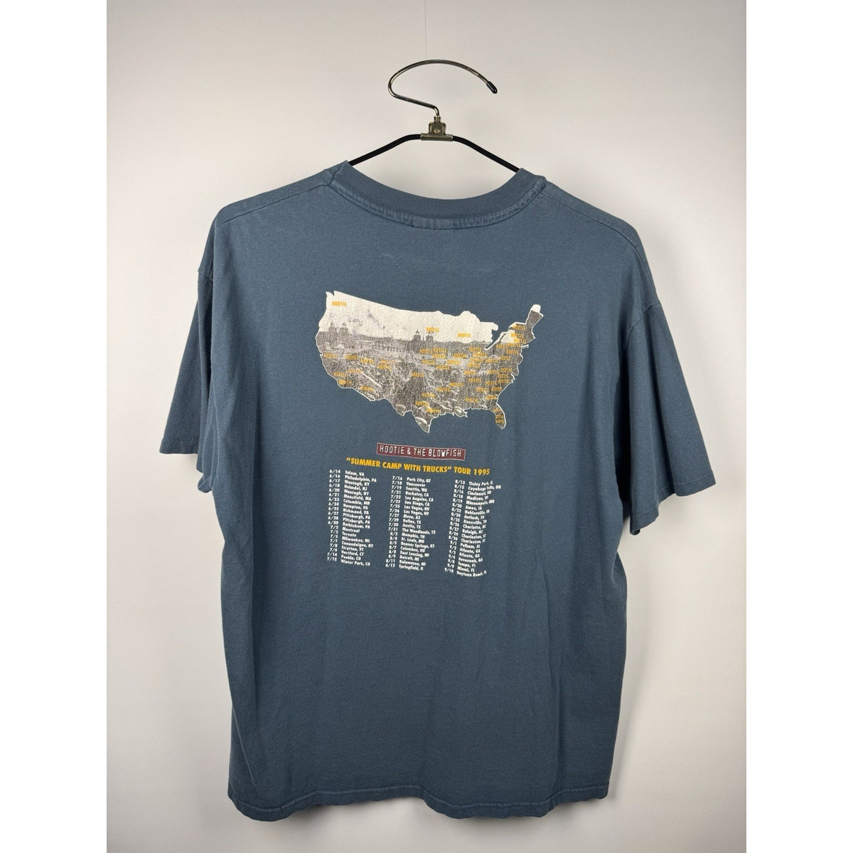 Vintage 1995 Hootie and the Blowfish Summer Camp tour tee, XL