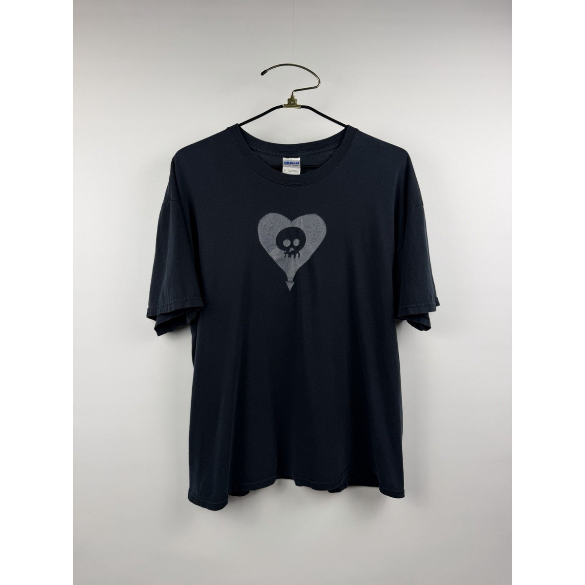 Vintage 2006 Alkaline Trio Rare Blood Pact Shirt Heart Skull Two Sided XL 24x28