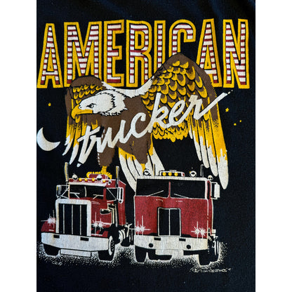 American Truckers freight liner shirt Large (1988)