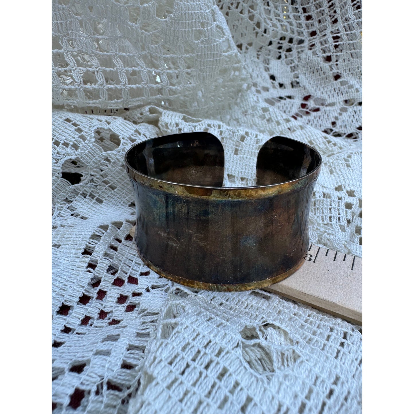 Sterling cuff bracelet (1970s)