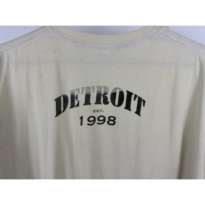Vintage 1998 Twiztid Detroit no makeup tee, Jerzees, thrashed, 2XL
