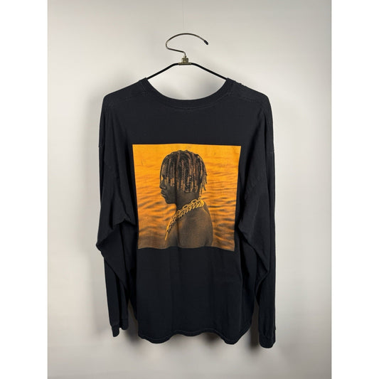 Lil Yachty LB2 King Boat Long Sleeve Tee Hip Hop Rap Merch Black XL 25"x30"
