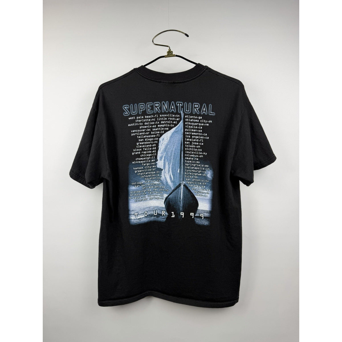 Vintage 1999 dc Talk Supernatural tour tee, "God Is Here", Hanes, L