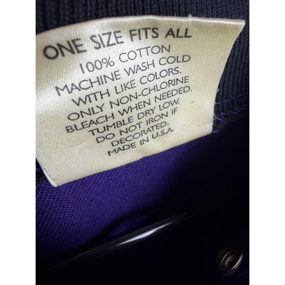 MCA Universal Darkman movie promo purple varsity jacket, 90s, XL