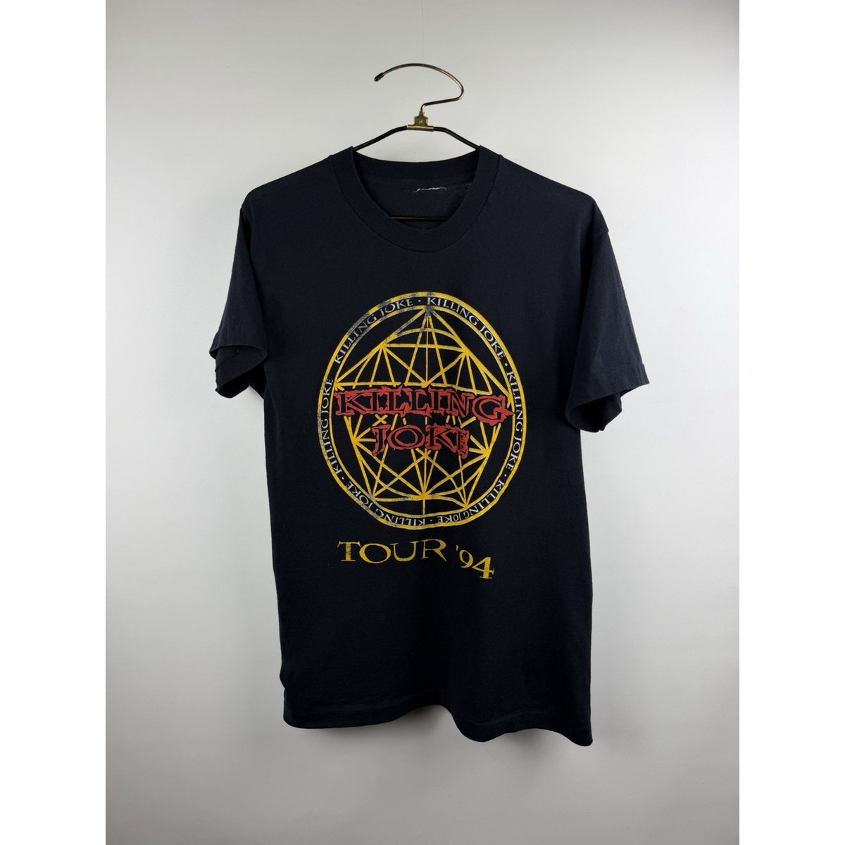 Vintage 1994 Killing Joke six show England tour tee, L