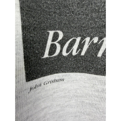 Vintage 90s John Grisham Barnes & Noble promo tee, single stitch, XL