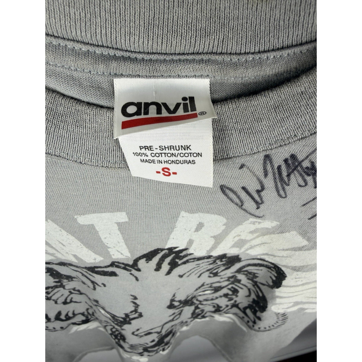 All That Remains signed metalcore band tee, Anvil, S