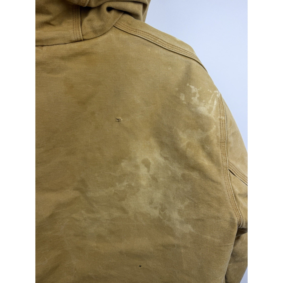 Vintage 2008 Carhartt J140 BRN Tall Jacket Distressed Showroom Piece Large 25x28