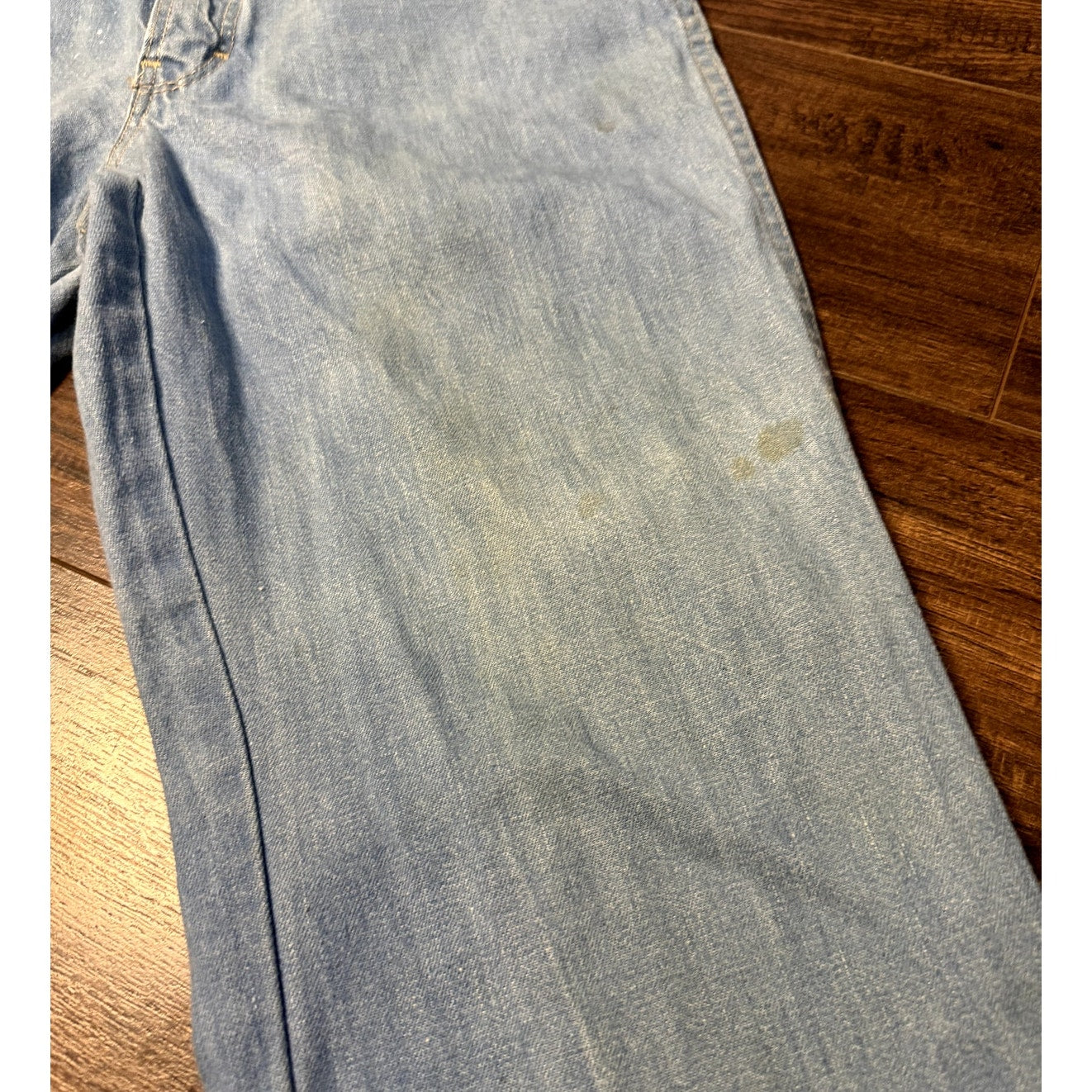 Hot Dogs denim bell bottoms 26x25 (1970s)