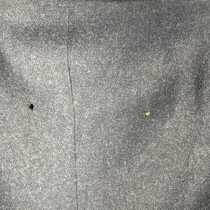 1940s Strawbridge & Clothier Wool Equestrian Jacket Belted Petite Gray XS
