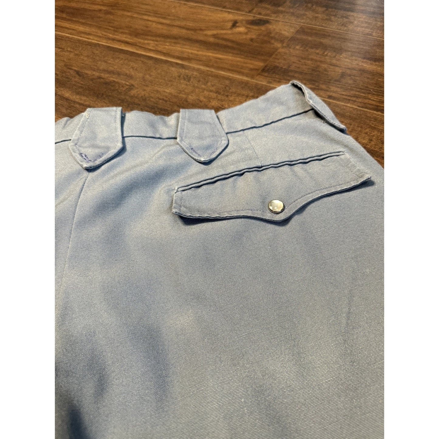 Norm Thompson Ranch Pants with pearl snap pockets 34sx28 (1970s)