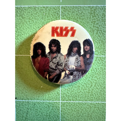 1984 KISS 1.25" circular pin button