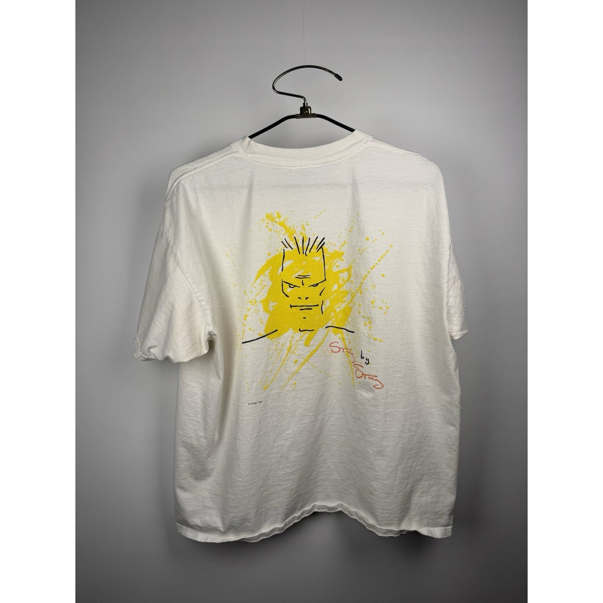 Vintage 1995 Sting art tee, Hard Rock Cafe Signature Series, XL