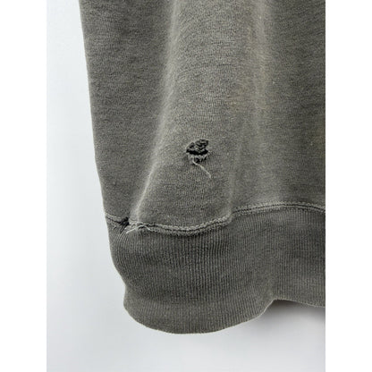Vintage 60’s Thrashed Millington Central Trojans Crewneck Sweatshirt L 22.5x26