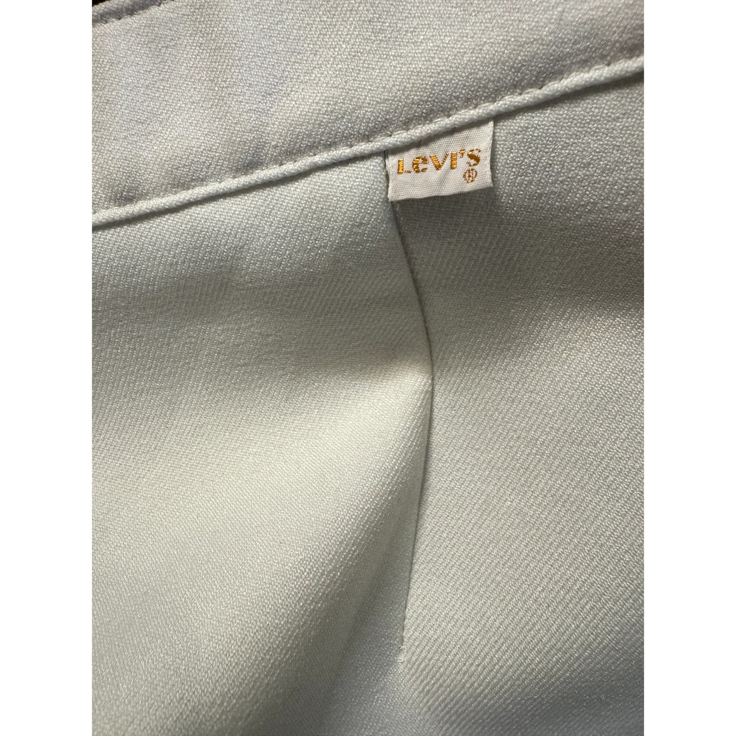 Levi's white tab white trousers 30x31 (1970s)