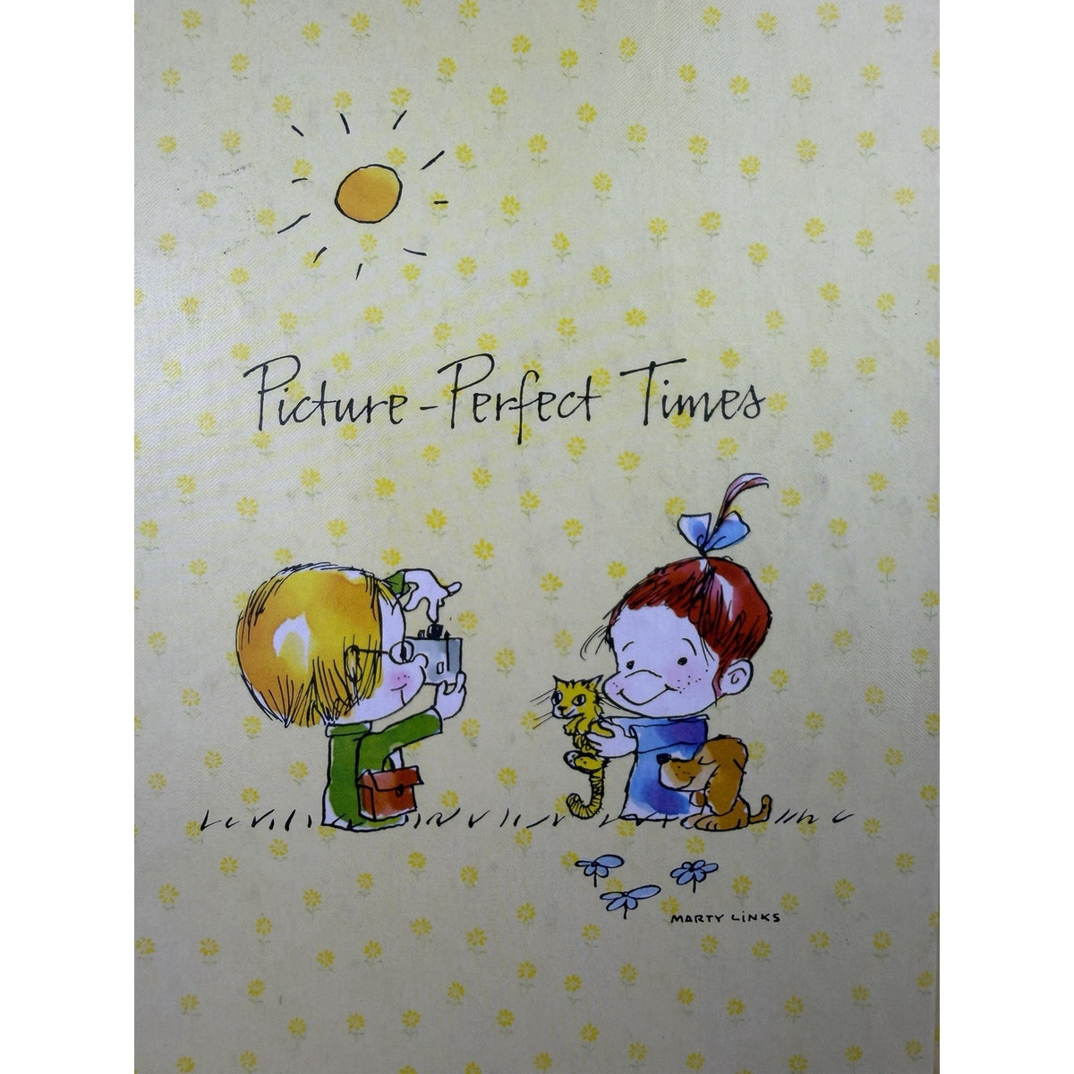 Vtg Marty Links Lollipops Picture Perfect Times Hallmark RARE Kodak Photo Album