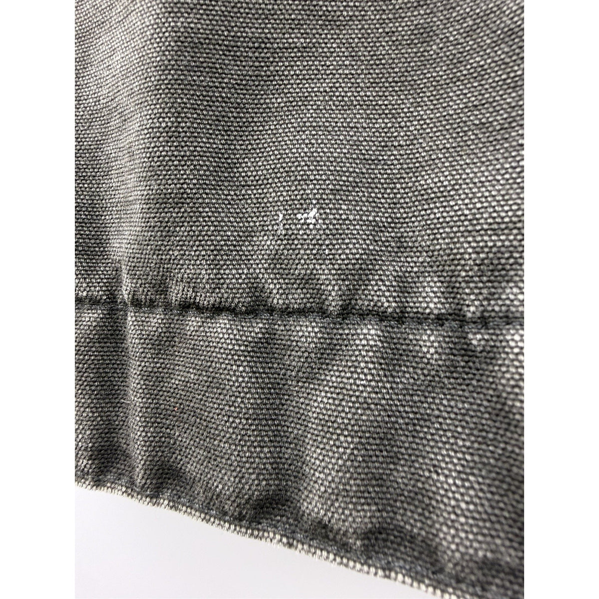 Carhartt Detroit Jacket J97 BLK Very Faded Black Canvas Blanket Lined XL 26.5x26