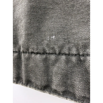 Carhartt Detroit Jacket J97 BLK Very Faded Black Canvas Blanket Lined XL 26.5x26