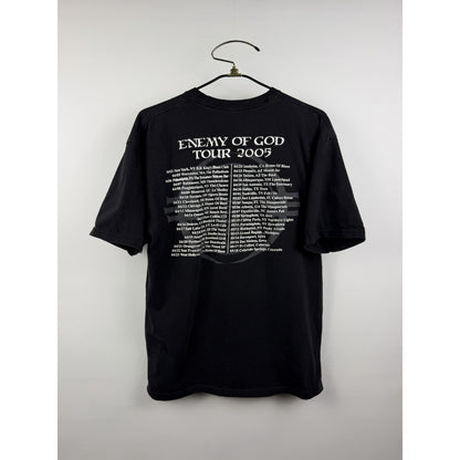 Vintage 2005 Vader Enemy Of God Tour Shirt Polish Death Metal Cygnus XL 24x29