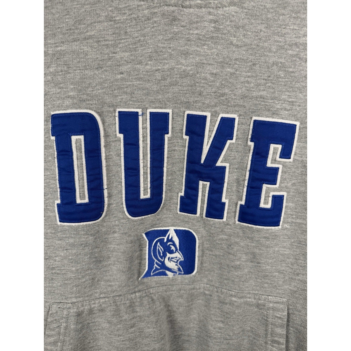 Vintage 1990’s Duke Blue Devils Hoodie Pullover Foot Locker Small 21x26