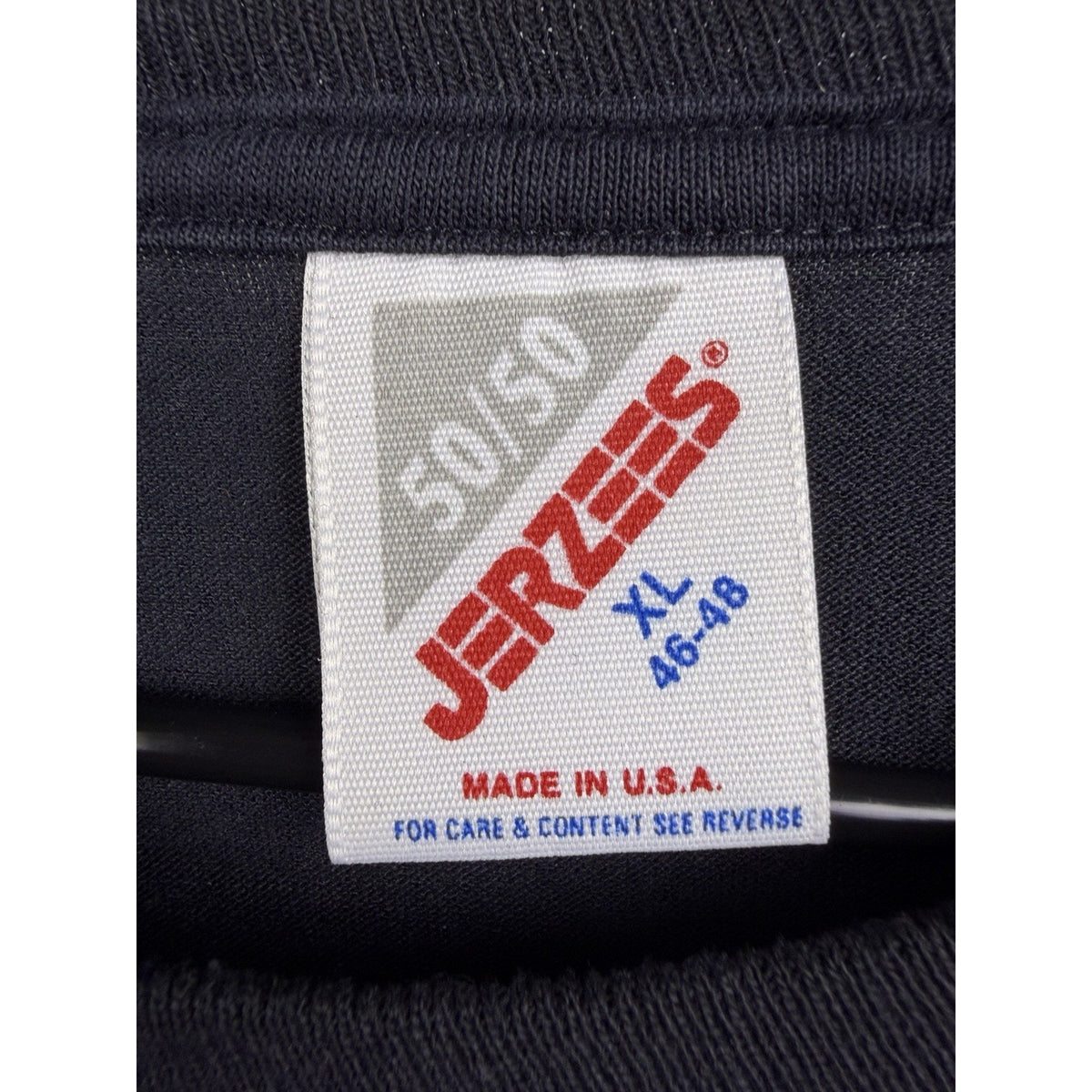 Vintage 90s The Living Room strip club gooner tee, Jerzees, XL