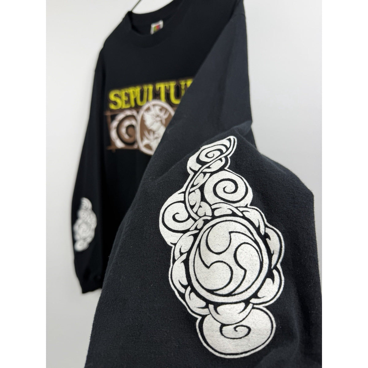Vintage 1999 Sepultura Against long sleeve, Blue Grape, XL