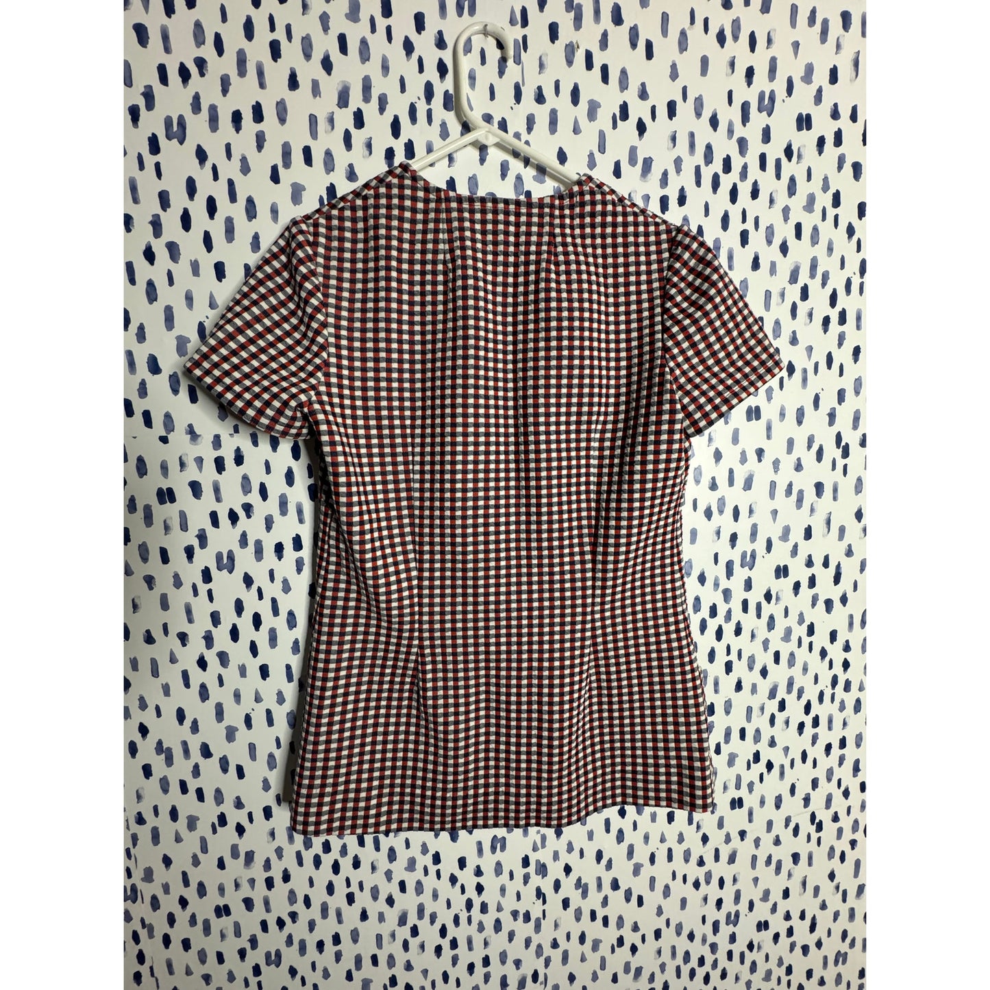 Patty's gingham tunic top (1970s)