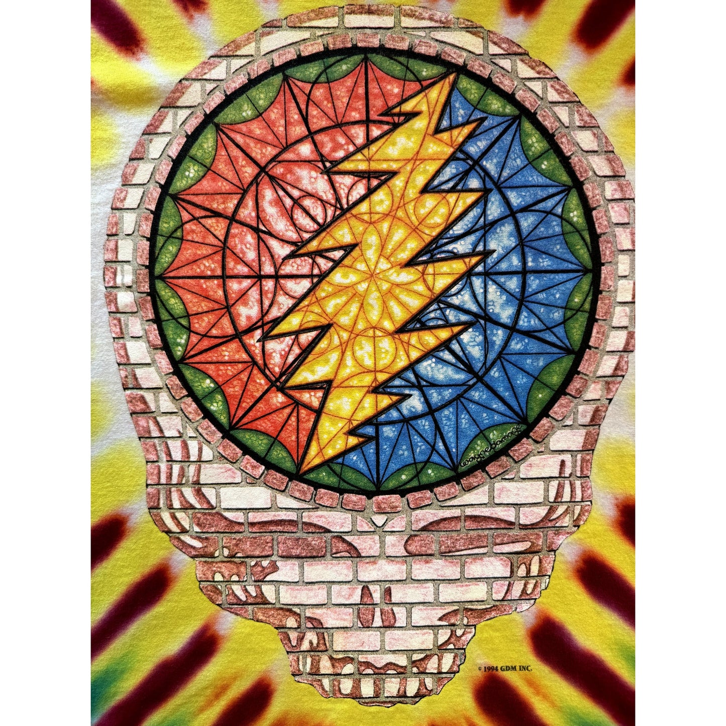 Grateful Dead Stained Glass Summer tour '94 XL (1994)