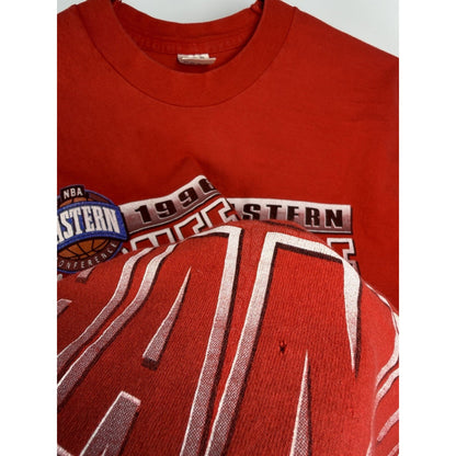 Vintage 1996 Chicago Bulls Eastern Conference Champs tee, L