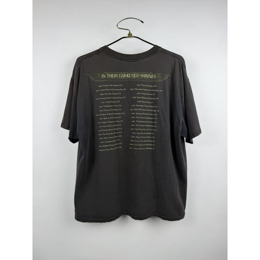 Vintage 2002 Nile In Their Darkened Shrines Tour Shirt Perfect Fade XL 25x28.5