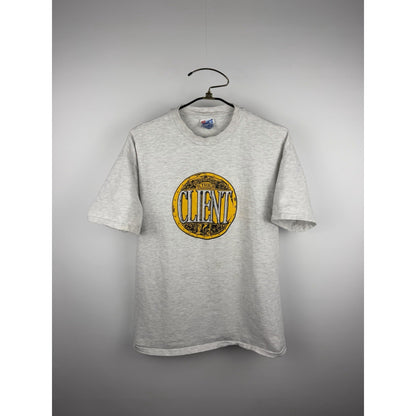 Vintage 1994 The Client movie promo tee, John Grisham, Hanes, XL