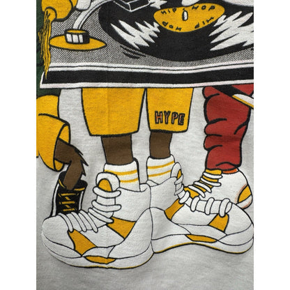 Vintage 90s Looney Tunes Naughty by Nature style single stitch tee, M