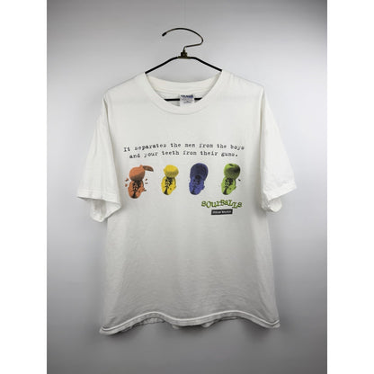 Vintage 2000 Hiram Walker Sourballs Alcohol Drink Promo Art Tee Rare XL 25x29
