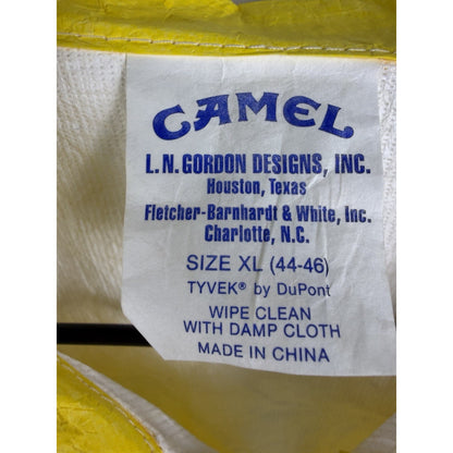 Vintage 1992 Joe Camel Tyvek windbreaker, Camel Cash promo, XL
