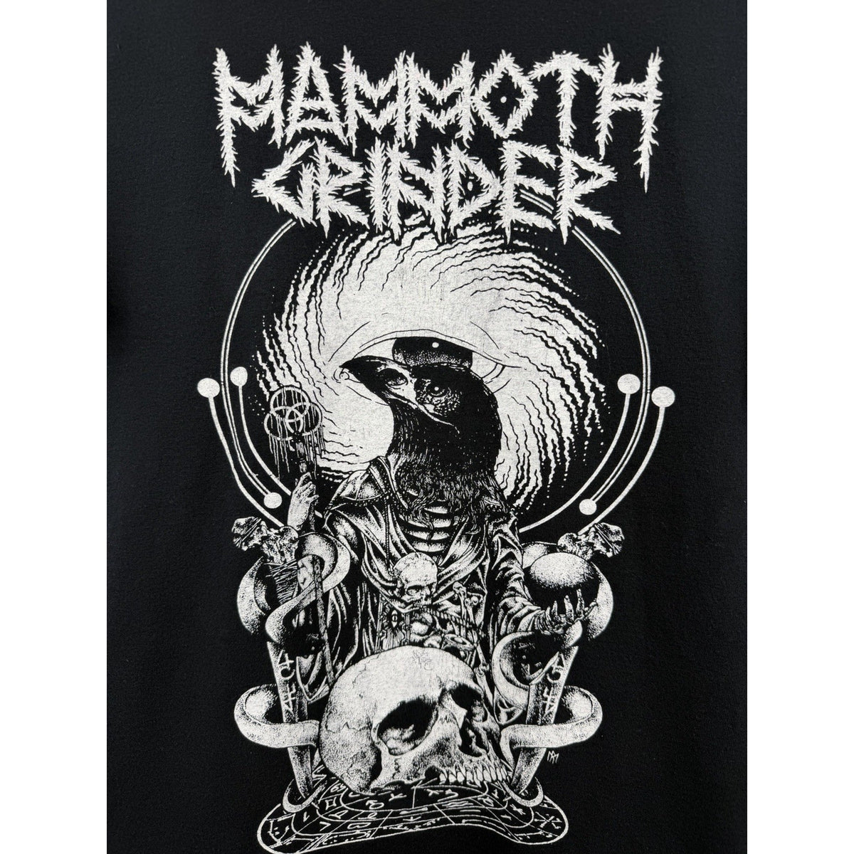 Mammoth Grinder tee, Relapse Records, Texas hardcore, XL