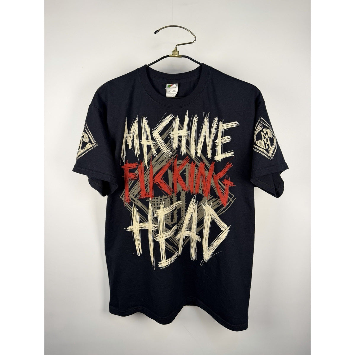 Vintage 2006 Machine Head Head Bang Mother F*cker 4 Sided Print Rare XL 23x30